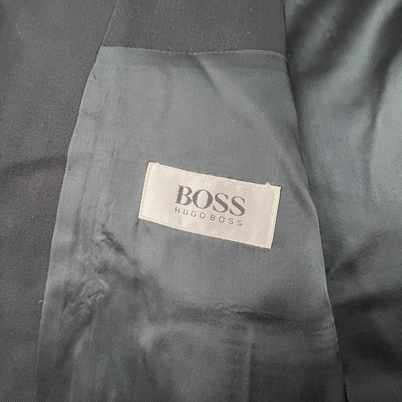 Vintage Hugo Boss "Al Capone" Blazer Mens 40R Made In Swiss | Double Breasted - Picture 9 of 16